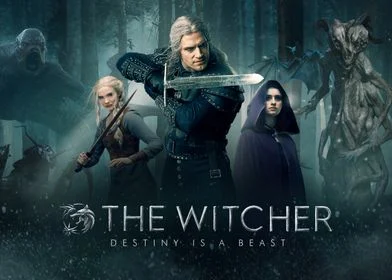 The Witcher series banner