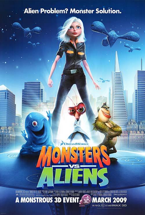 Monsters vs Aliens Movie 2009